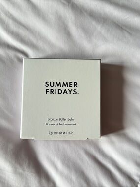 New! Summer Fridays Bronzer Butter Balm (Haze)